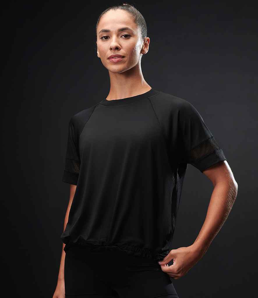 Tombo Ladies Over T-Shirt - Black