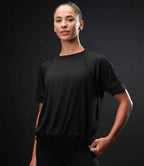 Tombo Ladies Over T-Shirt - Black