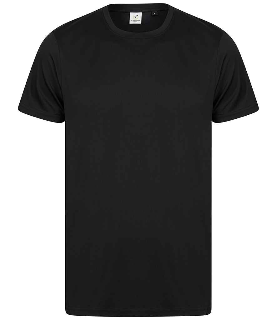 Tombo Unisex Recycled Performance T-Shirt - Black