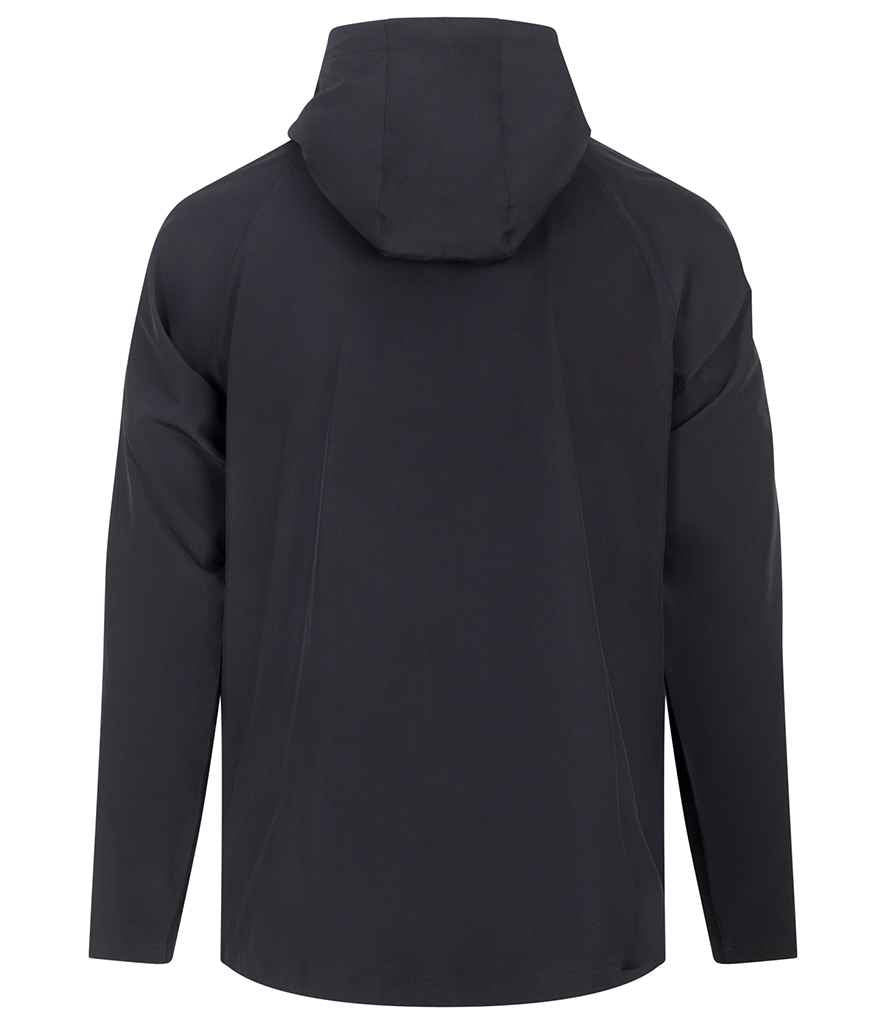 Tombo Unisex Technical Zip Through Hoodie - Black