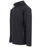 Tombo Unisex Technical Zip Through Hoodie - Black