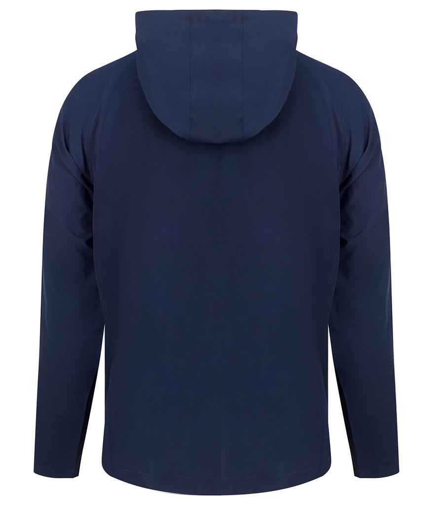 Tombo Unisex Technical Zip Through Hoodie - Navy