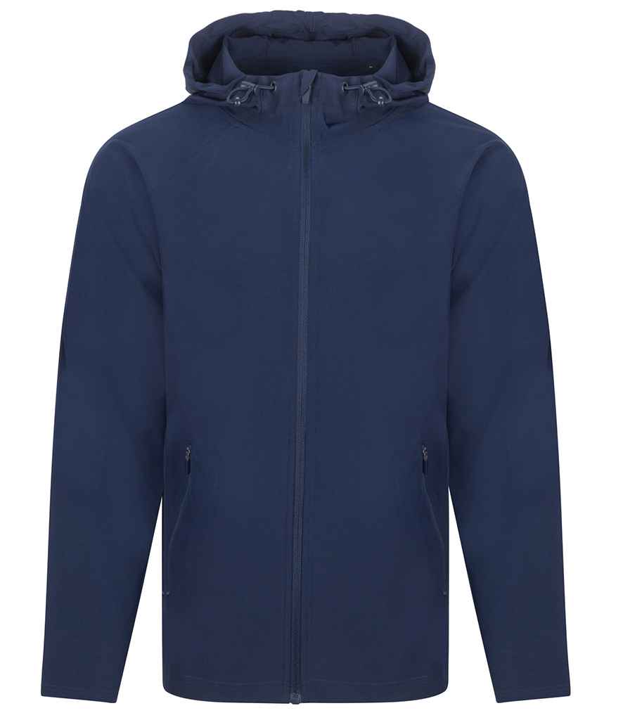 Tombo Unisex Technical Zip Through Hoodie - Navy