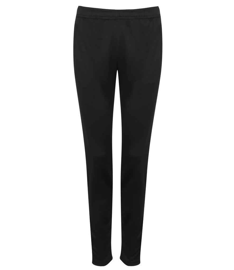 Tombo Ladies Slim Leg Training Pants - Black