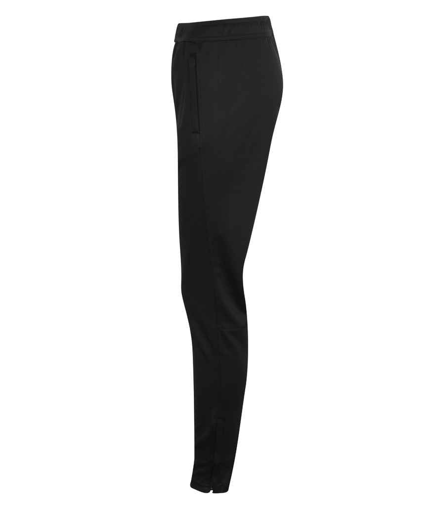 Tombo Ladies Slim Leg Training Pants - Black