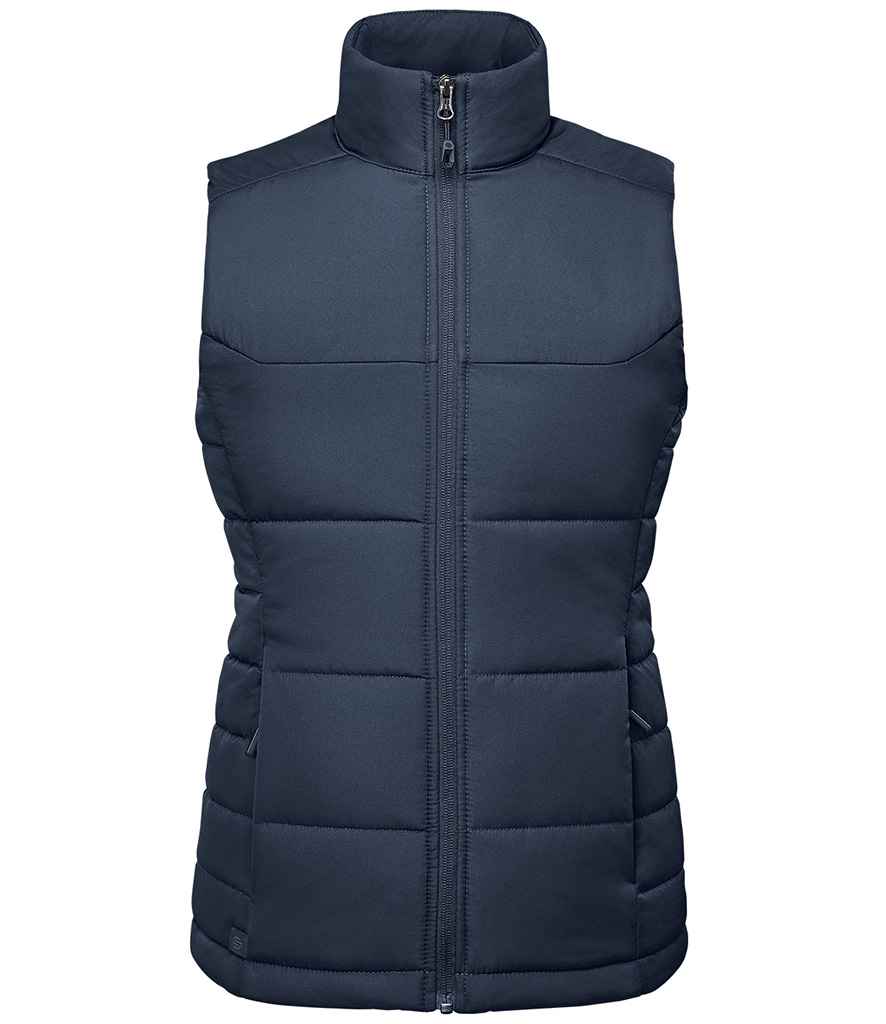 Stormtech Ladies Sierra Quilted Bodywarmer - Navy