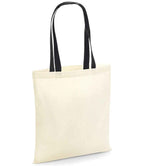 Westford Mill Bag For Life - Contrast Handles - Natural/Black