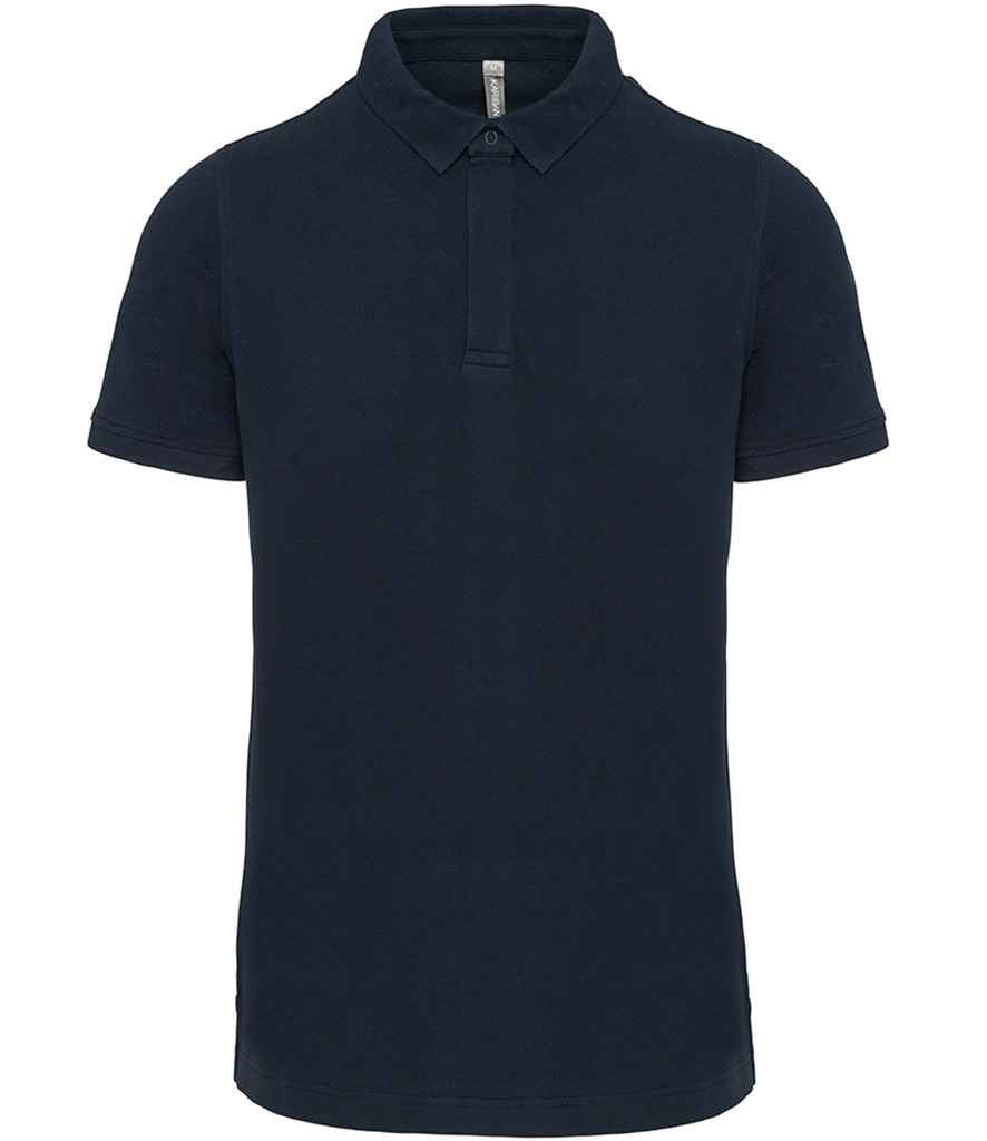 WK Designed to Work Stud Piqué Polo Shirt - Navy