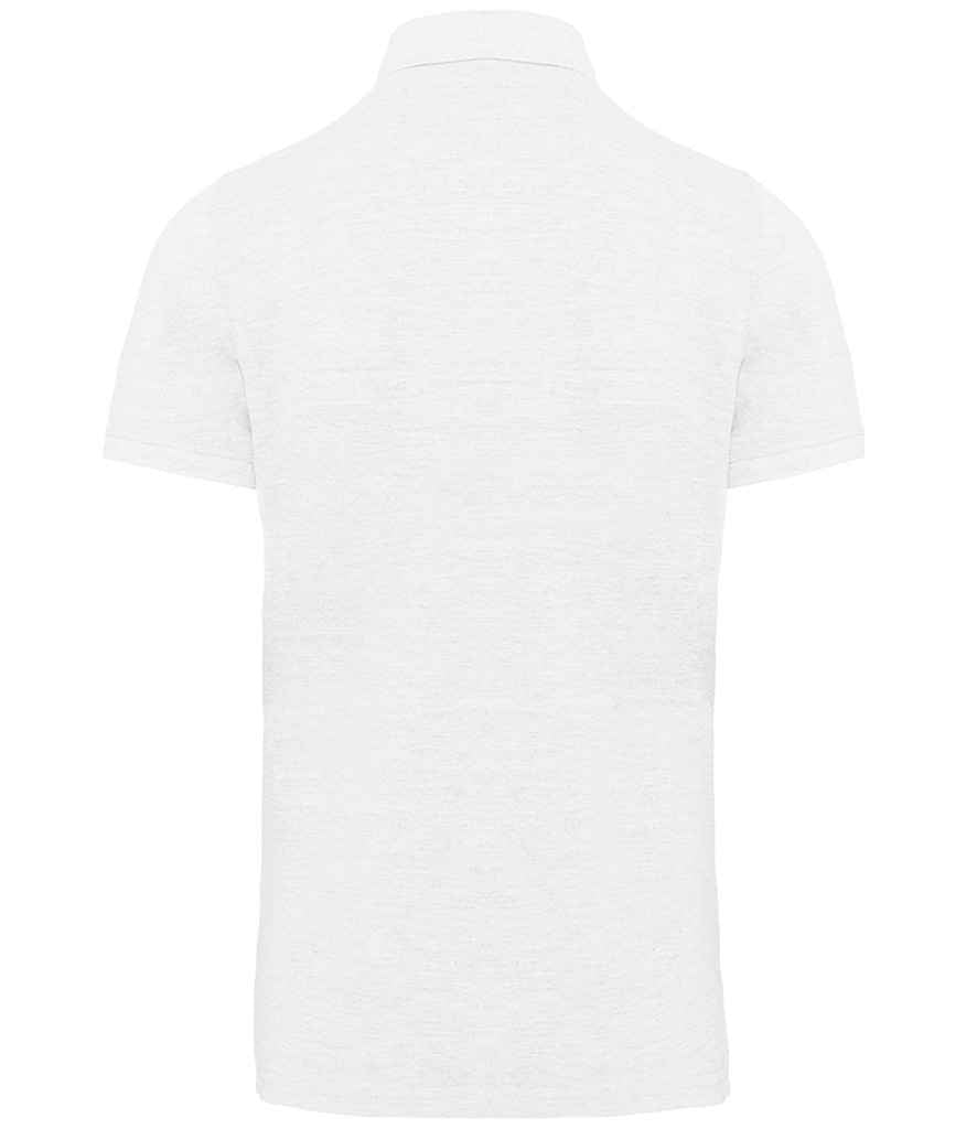 WK Designed to Work Stud Piqué Polo Shirt - White