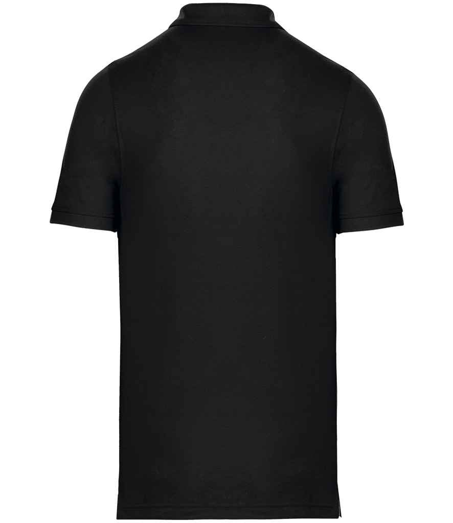 WK Designed to Work Anti-Bacterial Piqué Polo Shirt - Black
