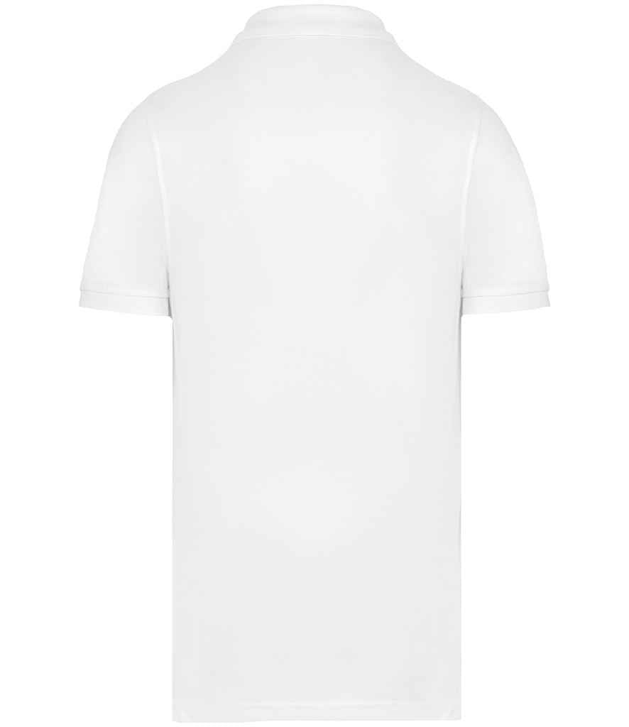 WK Designed to Work Anti-Bacterial Piqué Polo Shirt - White