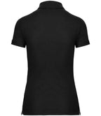 WK Designed to Work Ladies Anti-Bacterial Piqué Polo Shirt - Black