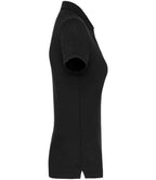 WK Designed to Work Ladies Anti-Bacterial Piqué Polo Shirt - Black