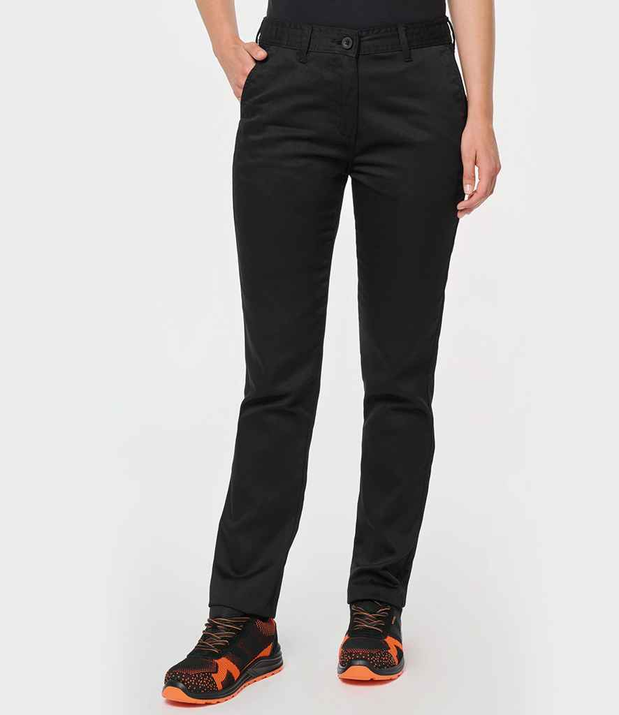 WK Designed to Work Ladies Day to Day Trousers - Black