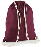 Westford Mill Cotton Gymsac - Burgundy