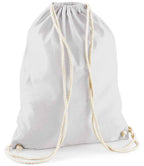 Westford Mill Cotton Gymsac - Light Grey
