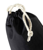 Westford Mill Cotton Stuff Bag - Black