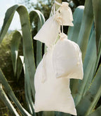 Westford Mill Organic Cotton Drawcord Bag - Natural
