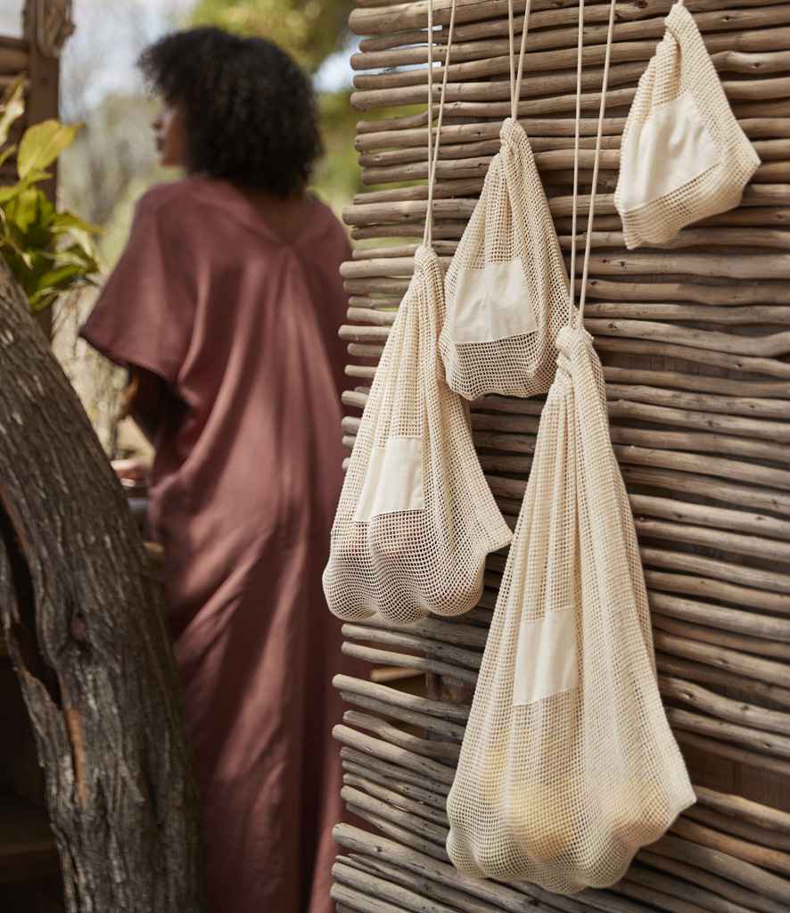 Westford Mill Organic Cotton Mesh Sacks - Natural