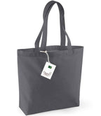 Westford Mill Organic Cotton Shopper - Graphite Grey