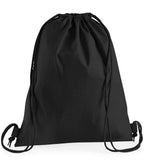 Westford Mill Premium Cotton Gymsac - Black