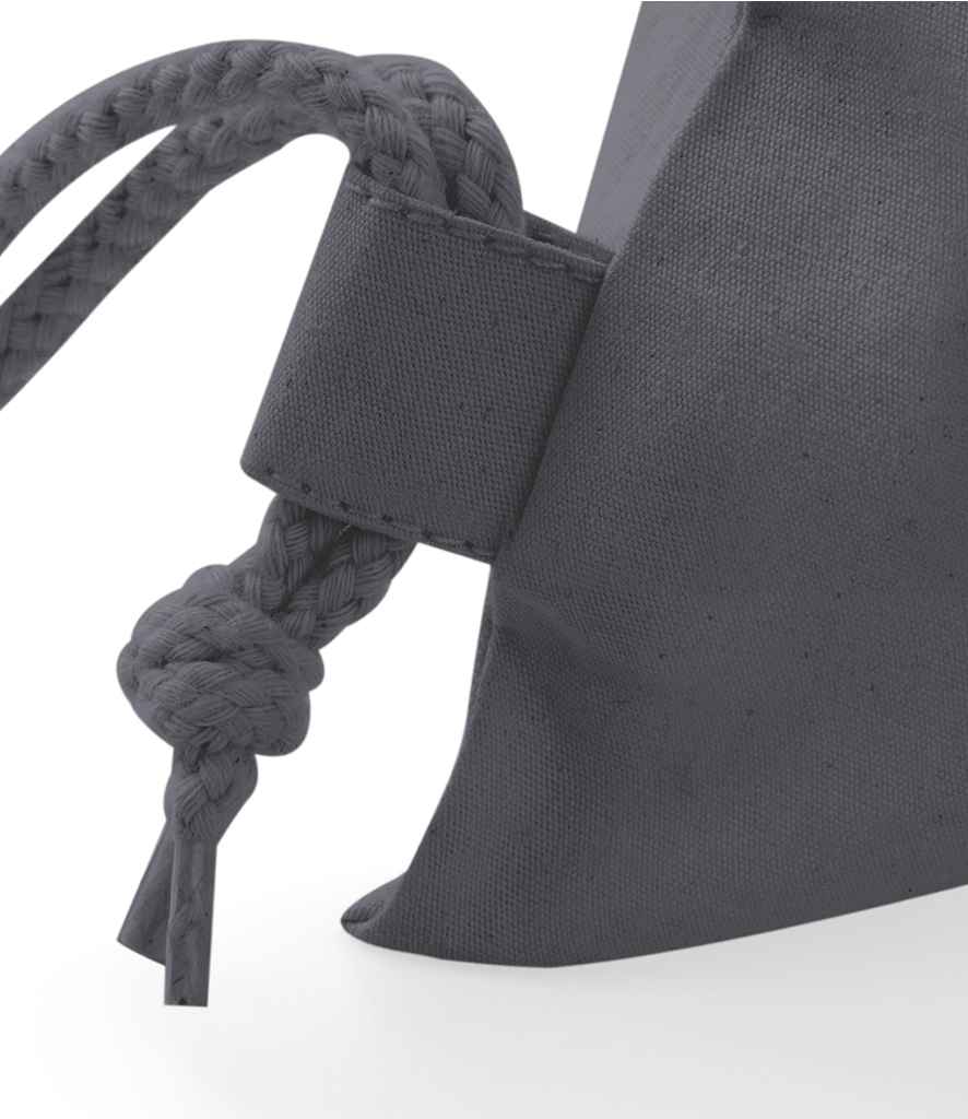 Westford Mill Premium Cotton Gymsac - Graphite Grey