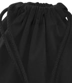 Westford Mill Premium Cotton Stuff Bag - Black