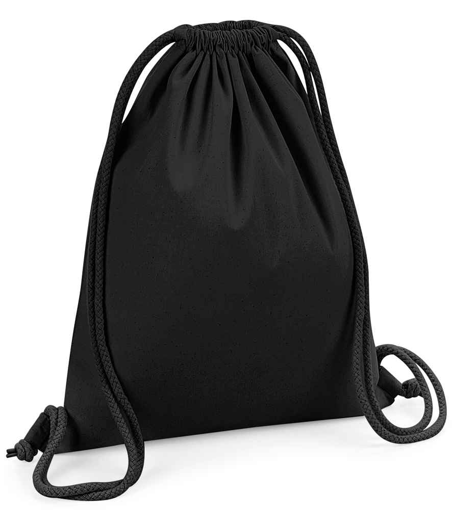 Westford Mill Organic Premium Cotton Gymsac - Black