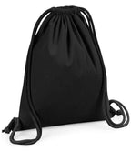 Westford Mill Organic Premium Cotton Gymsac - Black