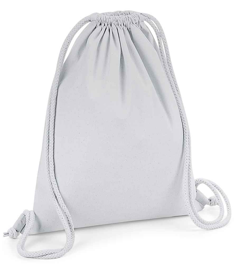 Westford Mill Organic Premium Cotton Gymsac - Light Grey