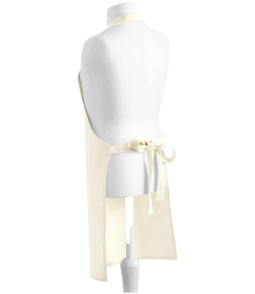 Westford Mill Fairtrade Kids Craft Apron - Natural