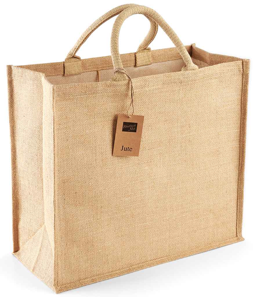 Westford Mill Jute Jumbo Shopper - Natural