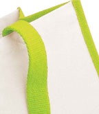 Westford Mill Printers Jute Classic Shopper - Apple Green