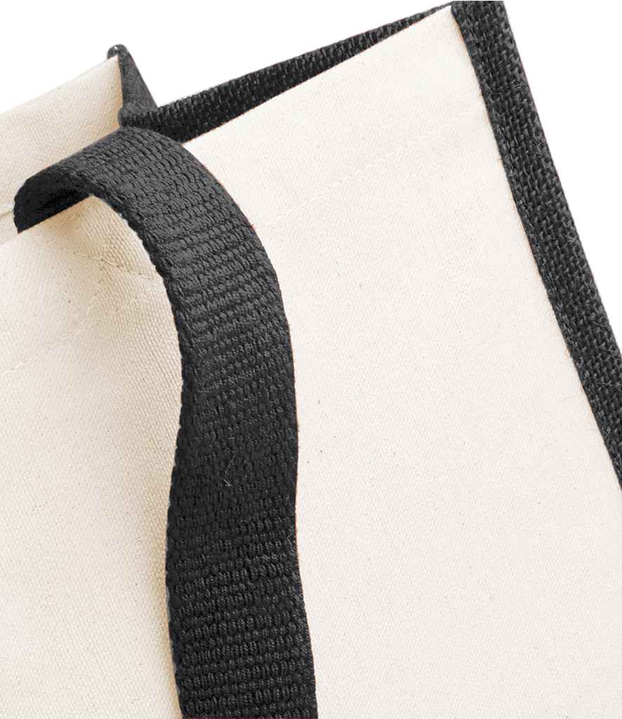 Westford Mill Printers Jute Classic Shopper - Black