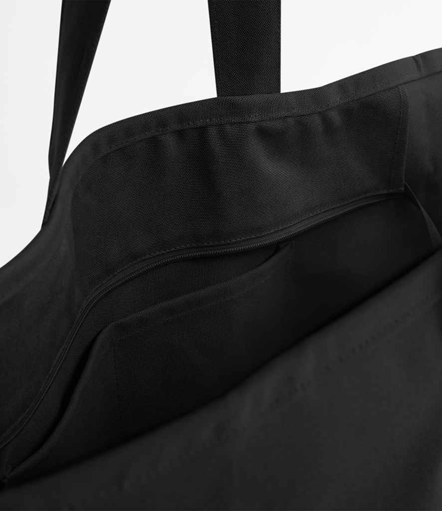 Westford Mill Oversized Heavy Duty Canvas Tote Bag - Black