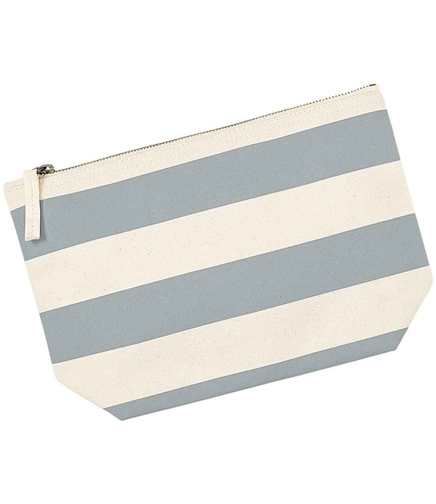 Westford Mill Nautical Accessory Bag - Natural/Grey