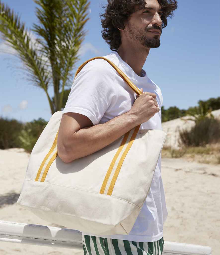 Westford Mill EarthAware® Organic Boat Bag - Natural/Amber
