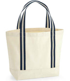 Westford Mill EarthAware® Organic Boat Bag - Natural/Navy