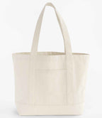 Westford Mill EarthAware® Organic Varsity Shopper - Natural