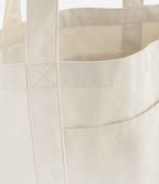 Westford Mill EarthAware® Organic Varsity Shopper - Natural