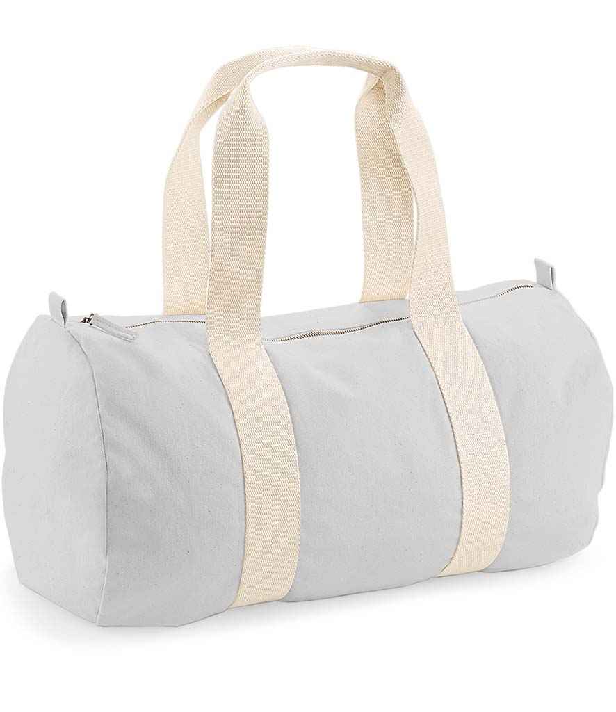 Westford Mill EarthAware® Organic Barrel Bag - Light Grey
