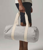 Westford Mill EarthAware® Organic Barrel Bag - Light Grey