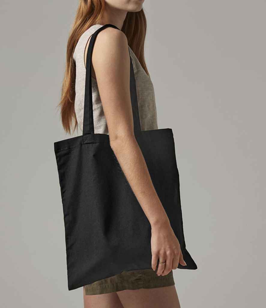 Westford Mill Recycled Cotton Tote Bag - Black