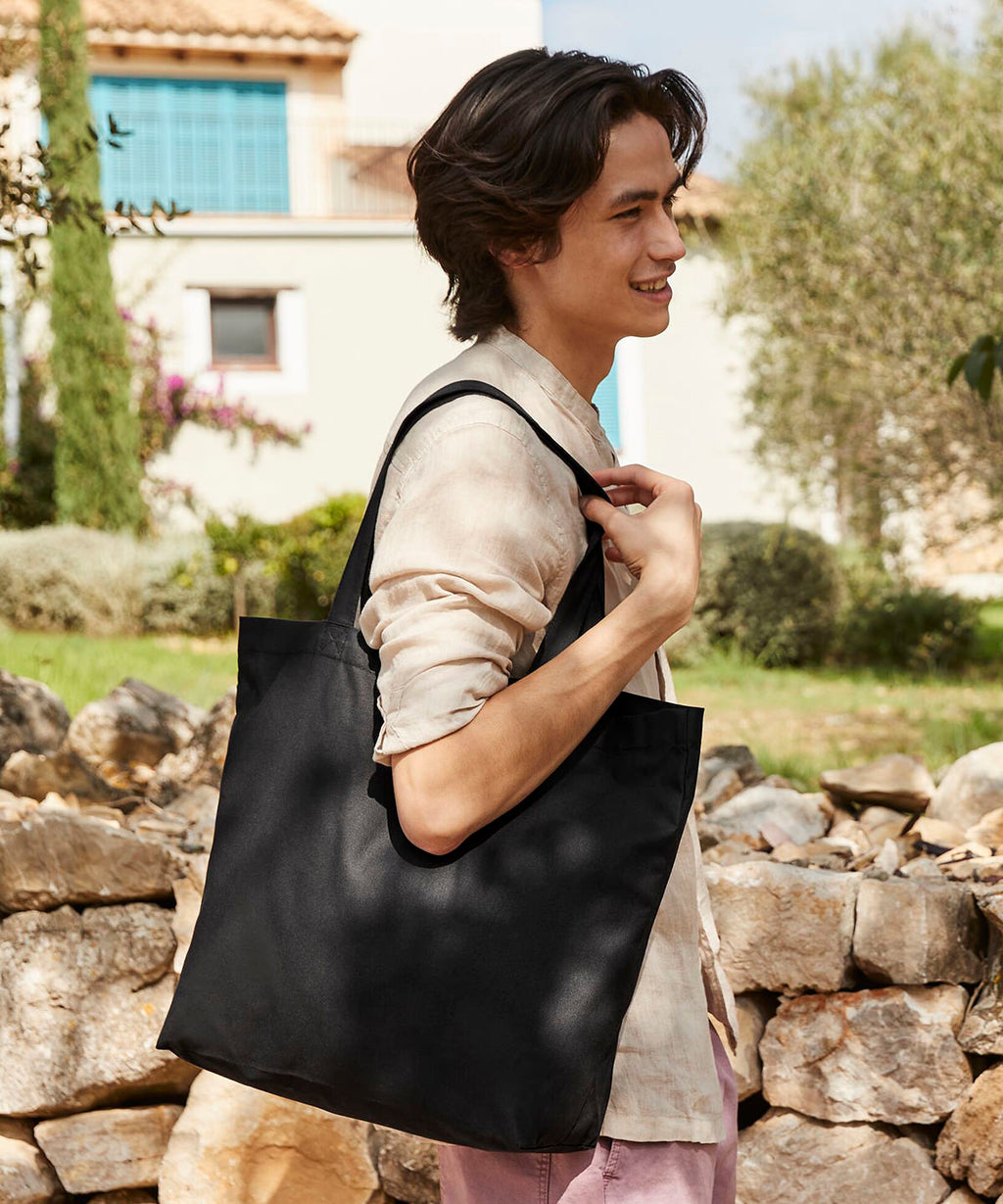 Recycled cotton maxi tote