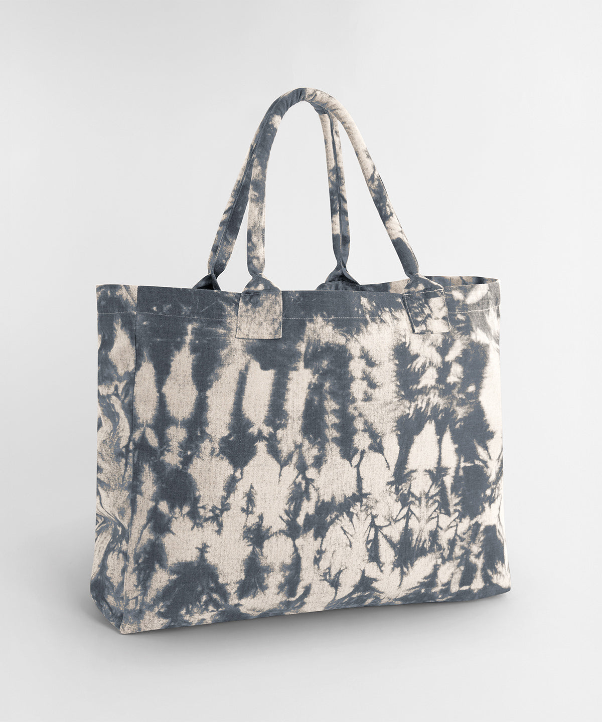 Tie-dye canvas tote bag