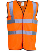 Warrior Hi-Vis Waistcoat - Fluorescent Orange