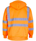 Warrior Hi-Vis Pull On Hoodie - Fluorescent Orange
