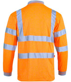 Warrior Hi-Vis Long Sleeve Polo Shirt - Orange