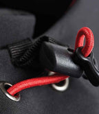 Stormtech Patrol Hooded Soft Shell Jacket - Black/Bright Red