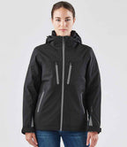 Stormtech Ladies Matrix System 3-in-1 Jacket - Black/Carbon